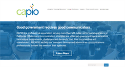 Desktop Screenshot of capio.org